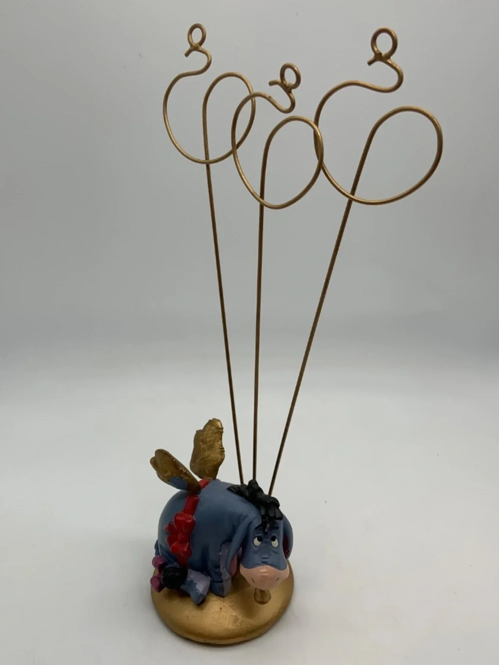 Disney Winnie the Pooh Eeyore Holiday Seasonal Specialties Cardholder In Box!